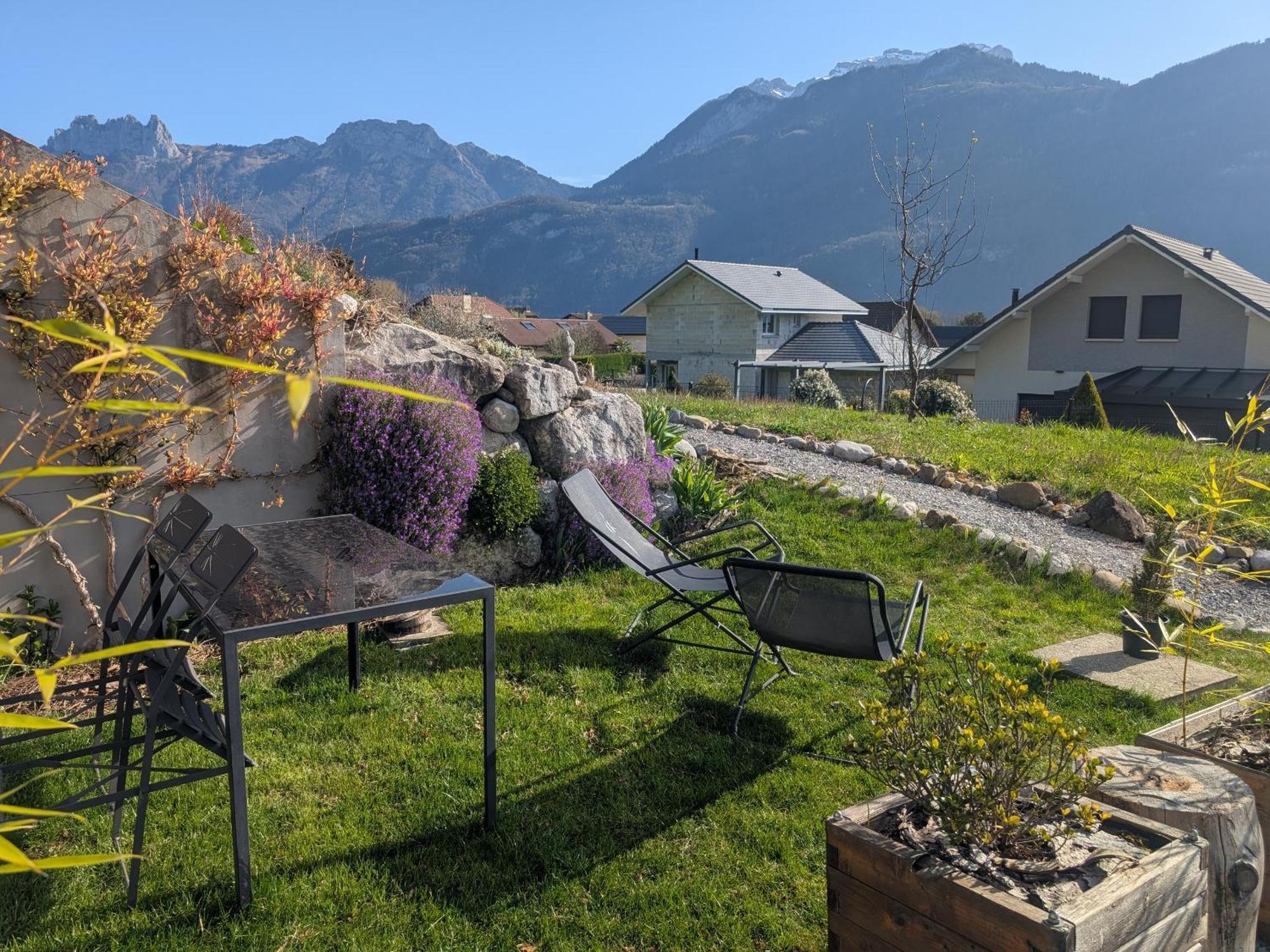 Studio A La Campagne Au Bout Du Lac D'Annecy Дуссар Экстерьер фото